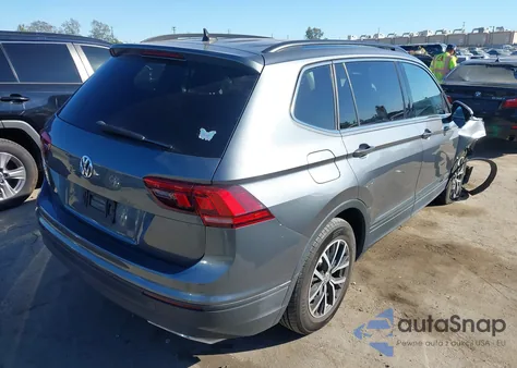 2019 Volkswagen Tiguan 2.0T Se/2.0T Sel/2.0T Sel R-Line/2.0T Sel R-Line Black из США, поврежденный, VIN 3VV3B7AX2KM122422
